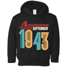 Awesome Since September 1943 T-Shirt 74th Birthday
