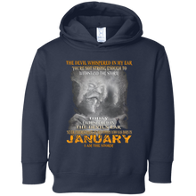 The Devil - born in January - the storm - T-shirt month gif