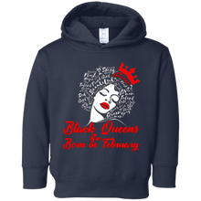 Black Queens Are Born in February Birthday Gift T-Shirt