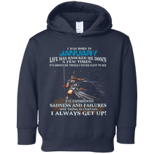 I Always get up - Born in January - Woman T-shirt gift