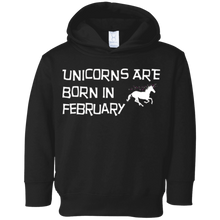 Unicorns Are Born In February Funny Unicorn T-Shirt