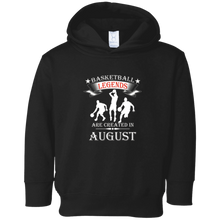 Basketball Legends are Created in August T-Shirt