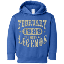 29 years 29th Birthday February 1989 Birth of Legend T-Shirt