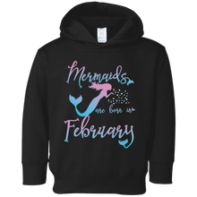 Mermaids Are Born In February. Birthday Present T-Shirt