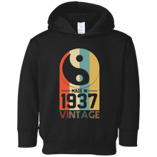 Vintage Yin Yang Retro Made In 1937 81st Birthday Gifts 81