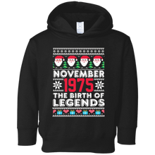 November 1975 The Birth Of Legends Christmas T Shirt