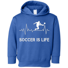 Soccer Is Life Heartbeat T-Shirt - Player Coach Ball Gifts