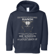 The Devil Don't Need To Ask - Born in March - Man T-shirt
