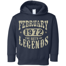 46 years 46th Birthday February 1972 Birth of Legend T-Shirt