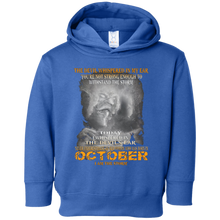 The Devil - born in October - the storm - T-shirt month gif