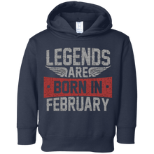 Legends Are Born in February T shirt, Birthday Gift T Shirt