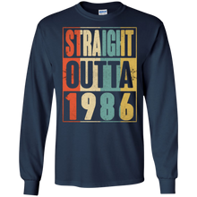Straight Outta Retro USA 1986 31st Birthday Gift 31 Vintage