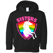 Unicorn Sister T-Shirt Big Middle Little Animal Best Friend