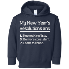 My New Year's Resolutions Are: Funny List T-Shirt