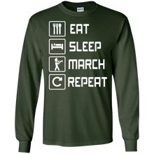 Eat Sleep March Repeat Band T-Shirts