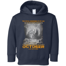 The Devil - born in October - the storm - T-shirt month gif