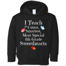 Teacher Valentines Day Shirt 4th Grade Cutest Sweethearts