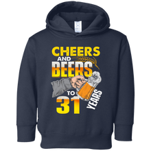 Cheers And Beers To 31 Years 1986 Xmas T Shirt