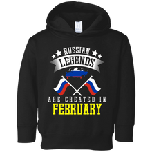 Funny Russian Legends Are Created In February T-shirt Russia