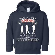 Golf Legends are Created in November T-Shirt