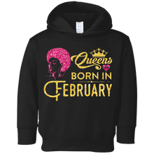Women's Queens Are Born In February - Birthday T-Shirt