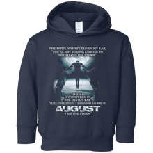 The Devil - born in August - the storm -Woman T-shirt month