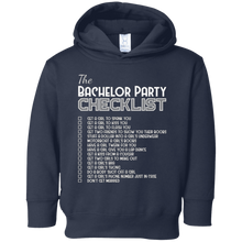 Mens Funny Bachelor Party Checklist Shirt - Groomsmen Best Man
