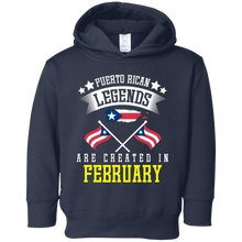 Funny Puerto Rican Legends Are Created In February T-shirt