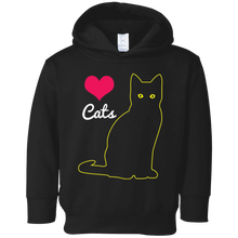 Love Black Cats T-Shirt - I Love Kittens Pussy Cat Lover