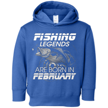 Fishing Legends Are Born In February Awesome T Shirt for Men