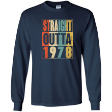 Straight Outta Retro USA 1978 39th Birthday Gift 39 Vintage