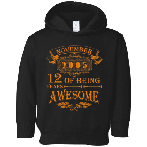 12 Of Being Years Awesome November 2005 Tee Shirt