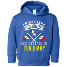 Funny Mexican Legends Are Created In February T-shirt Mexico