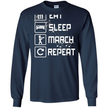 Eat Sleep March Repeat Marching Band T-Shirts