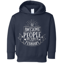 Awesome People Born In February Celebrate Birthday T-Shirt
