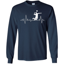 Volleyball Heartbeat T-Shirt Coach Team Player Gifts TShirts