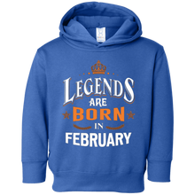 Legends Are Born in February T-Shirt
