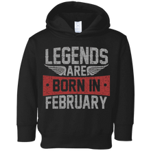 Legends Are Born in February T shirt, Birthday Gift T Shirt
