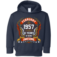 February 1957 61th Birthday 61 Years Old Gift T-Shirt