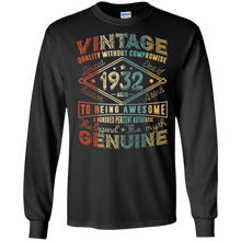 Vintage Genuine Retro Made In 1932 85th Birthday Gift 85 yrs