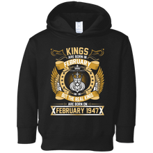 February 1947 71th Birthday 71 Years Old Gift T-Shirt