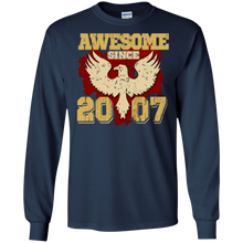 Awesome Since 2007 Made In 10th Birthday Gift 10 Years Old