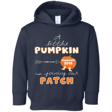 A Little Pumpkin Is Joining Our Patch February 2018 Mom Tee