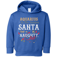 Aquarius Is The Reason Santa Has A Naughty List T-shirt