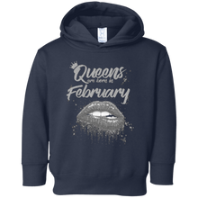 Queens Are Born In February Birthday T-Shirt for Black Women
