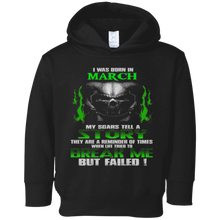 Born in March - My scars tell a story - T-shirt Month