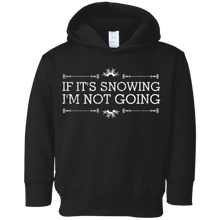 If It's Snowing I'm Not Going Funny December Winter Shirt