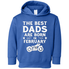 Mens The Best Dads Are Born In February Birthday T Shirt Gift