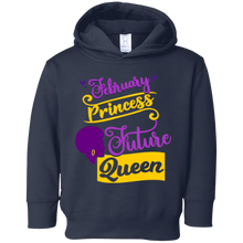 February Princess Future Queen Girls Birthday T-shirt