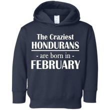 The Craziest Hondurans Are Born In February Birthday T-Shirt